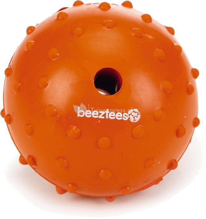 verkoudheid handleiding lezing Beeztees Rubber bal massief met bel hondenspeeltje oranje 7 cm |  Huisdierexpress.be